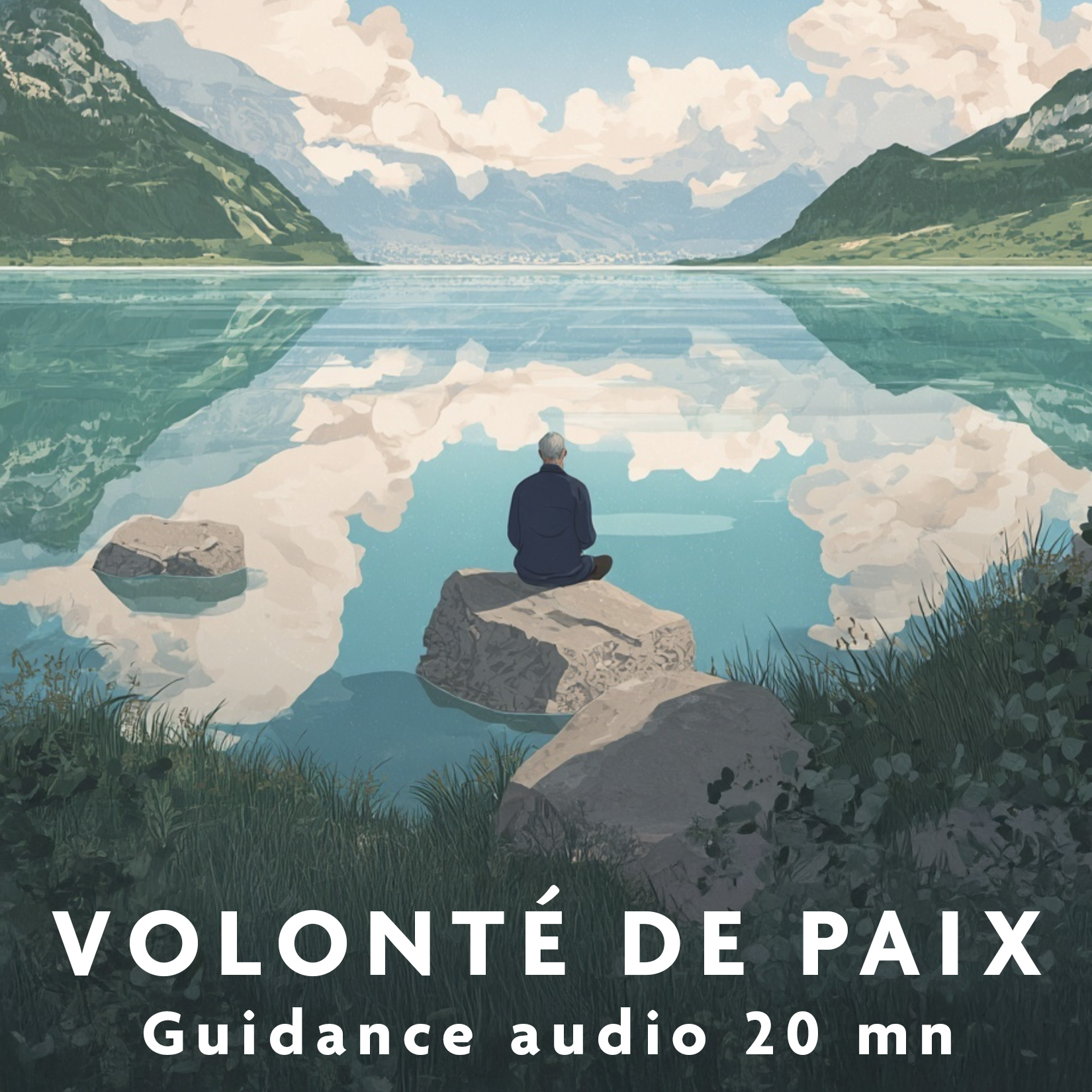 Volonté de paix. Guidance audio par Roland Perret Énergéticien en art solaire